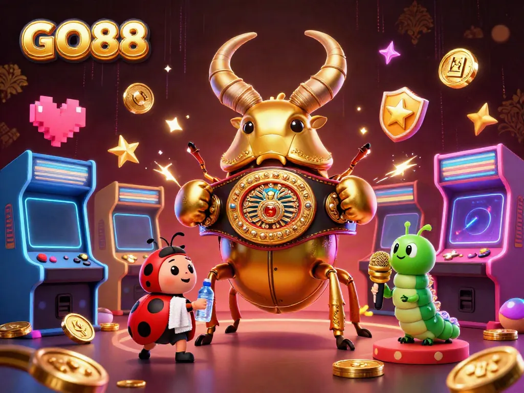Engage in exciting gameplay at GO88 with vibrant 3D characters and casino-themed elements!